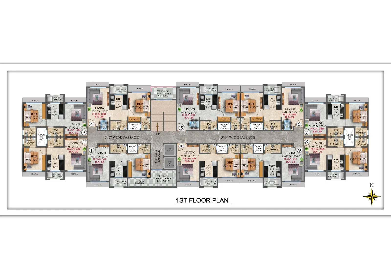All - 1ST FLOOR PLAN